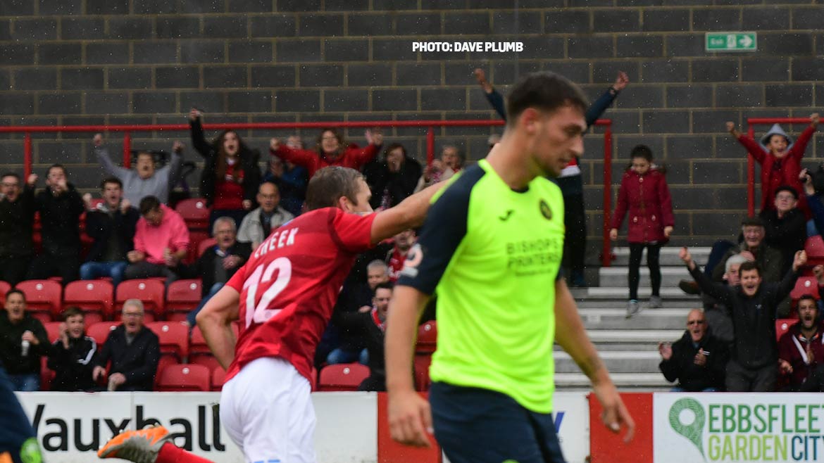 Mixed emotions for Cheek after first goal