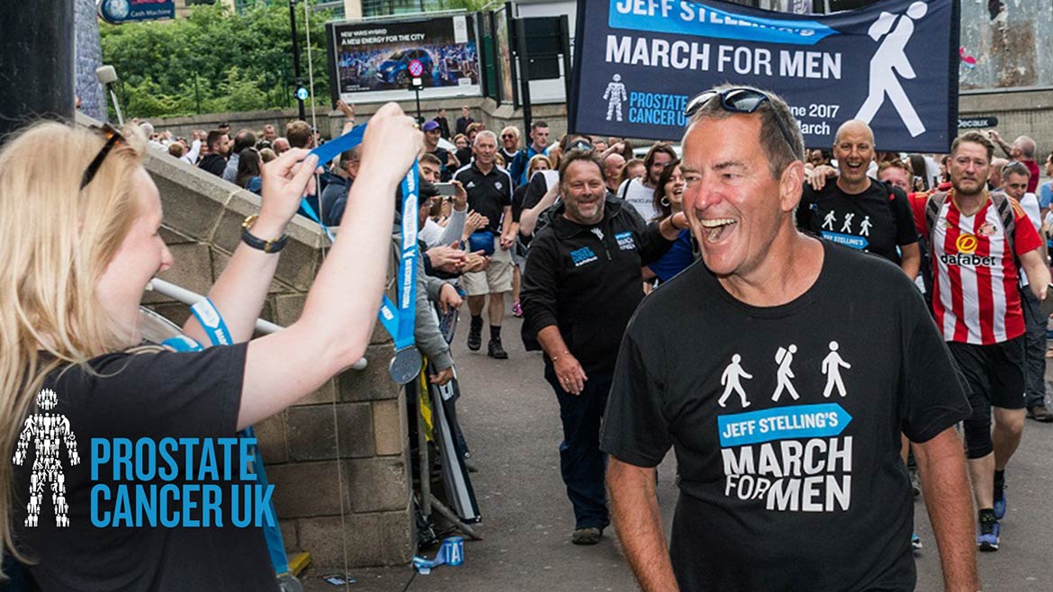 Jeff Stelling to take on four-nation march for Prostate Cancer