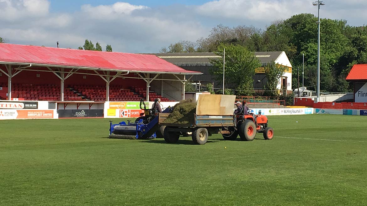 Pitch regeneration gets under way