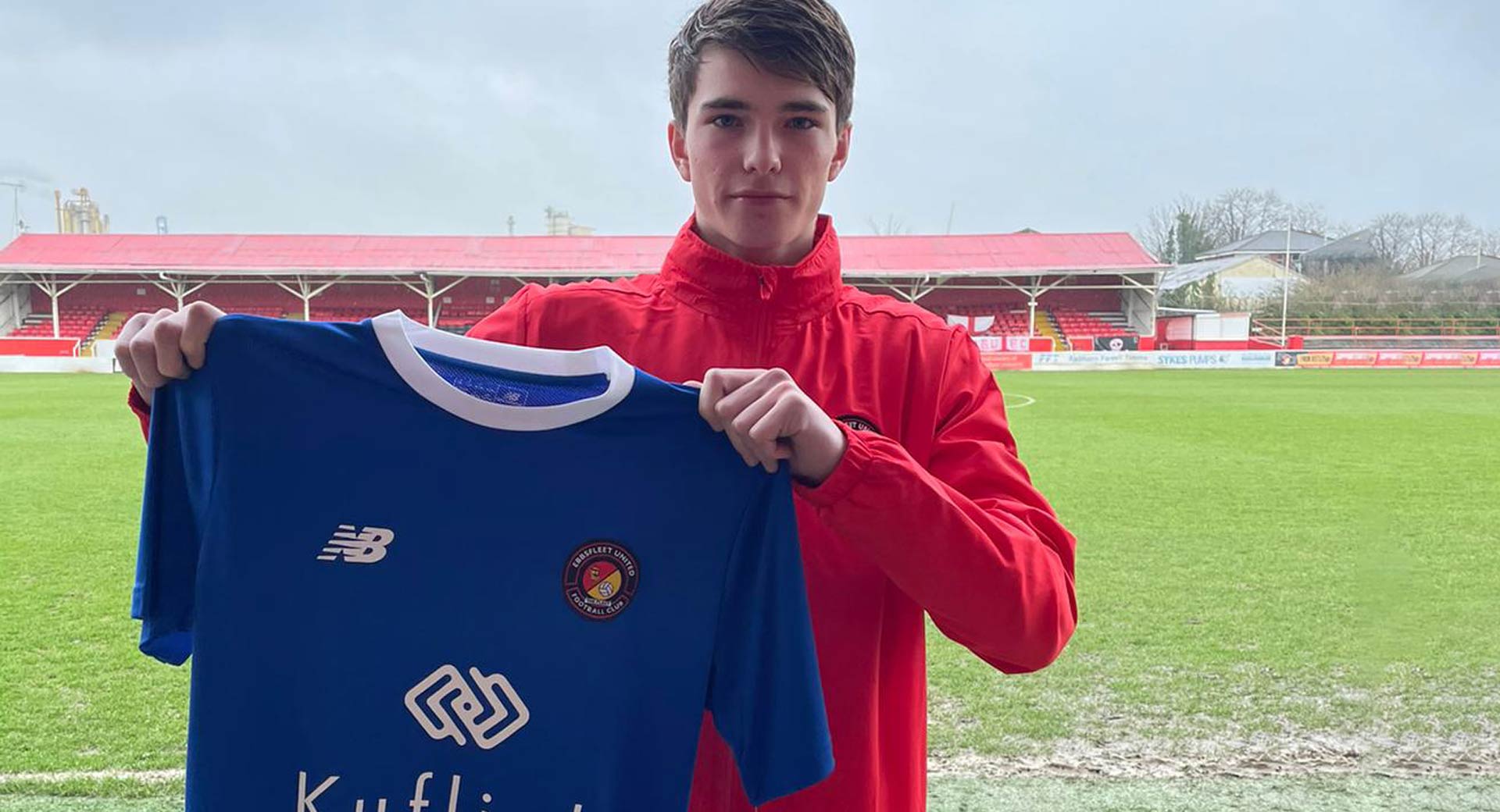 Firth goes forth with Fleet Ebbsfleet United Football Club Official